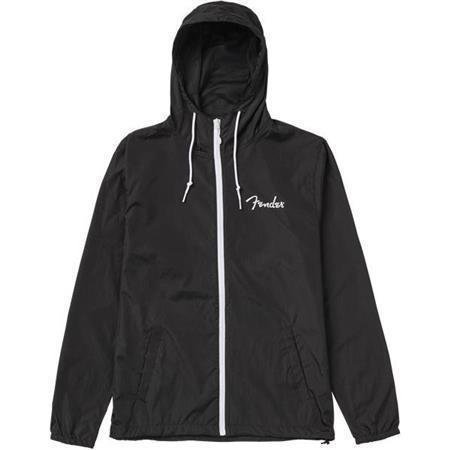 Fender Spaghetti Logo Giacca a Vento Black X-Large