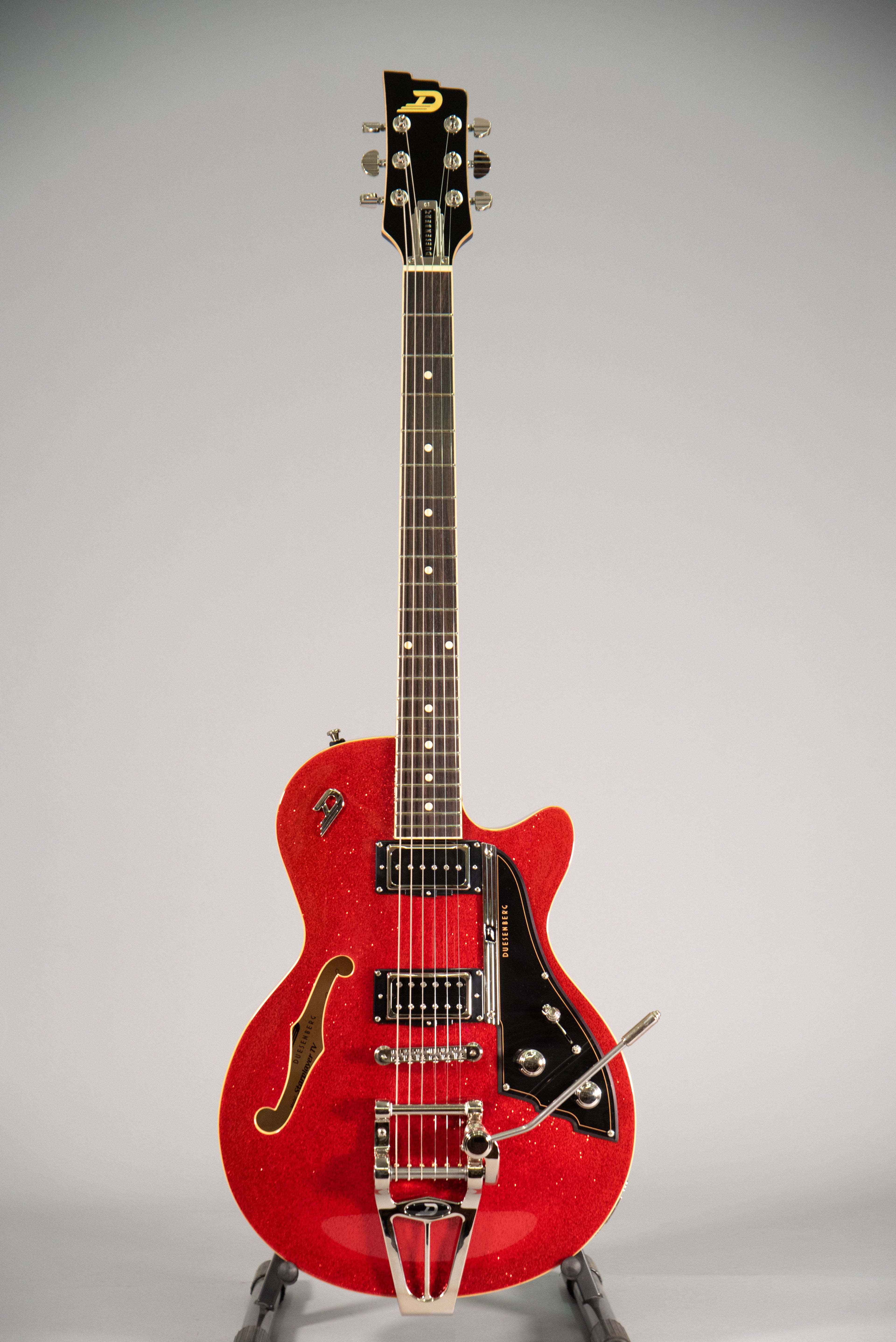 Duesenberg Starplayer Tv Semi Hollow Red Sperkle