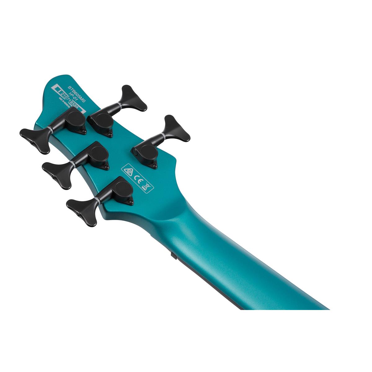 Ibanez BTB605MSCEM Basso Elettrico 5 Corde Cerulean Aura Burst Matte