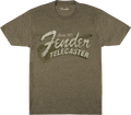Fender T-Shirt Fender Since 1951 Telecaster Military Heather Green Large