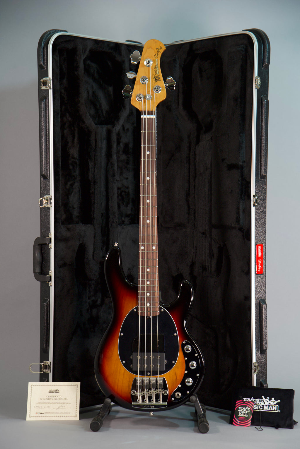 MusicMan StingRay Tim Commerford Vintage Sunburst Short Scale Passive 20 Of 50