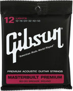 Gibson Sag-Brs12 Masterbuilt Premium 80-20 Bronze 12-53