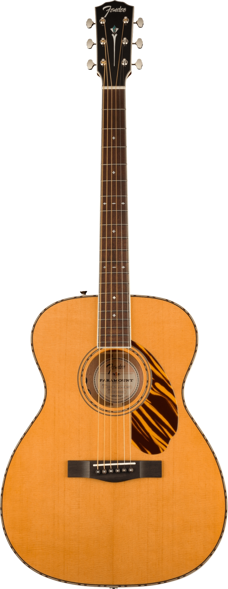 Fender Paramount PO220E Orchestra Natural con Case