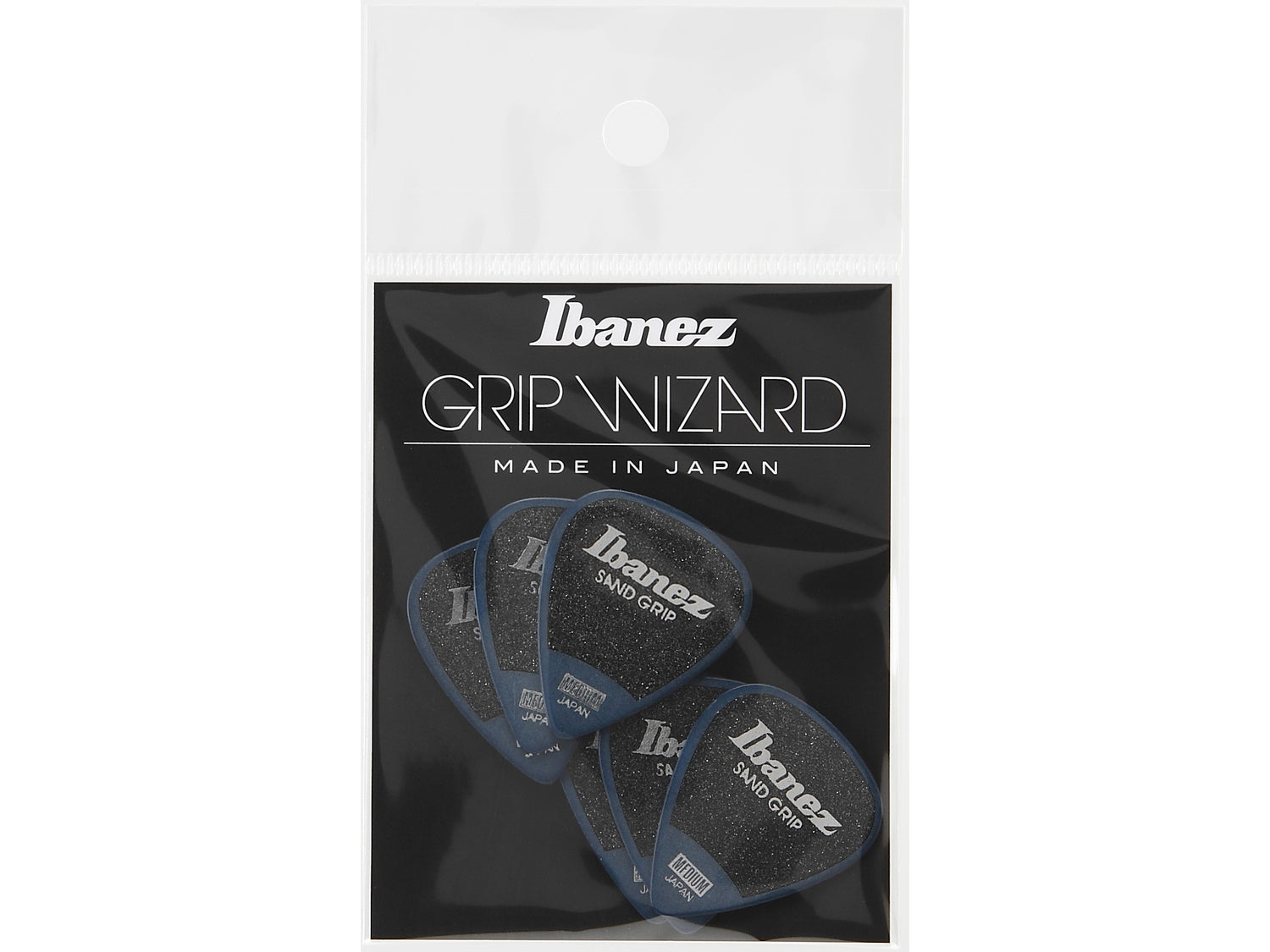 Ibanez Set 6 Plettri Dark Blue Sand Grip