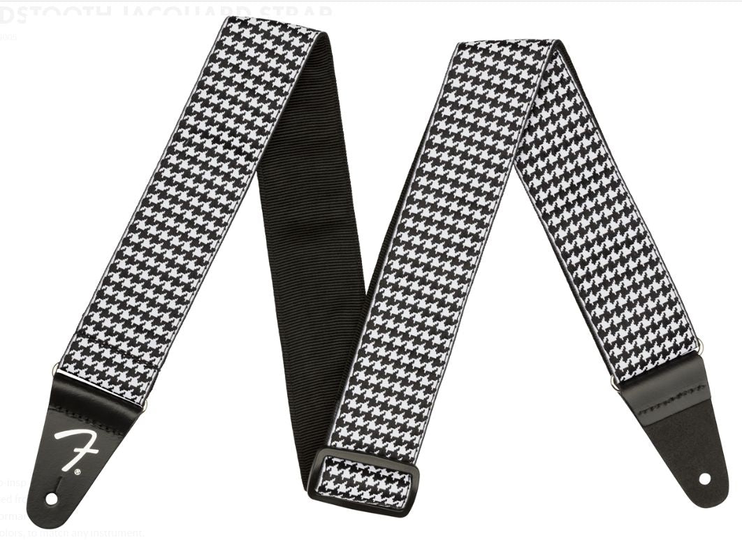 Fender Tracolla Houndstooth White