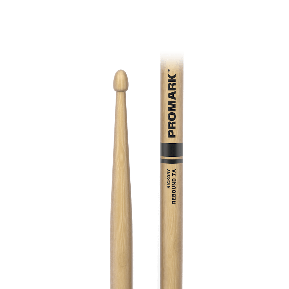 Promark Bacchette Rebound 7A in Noce Americano Punta Acorn in Legno
