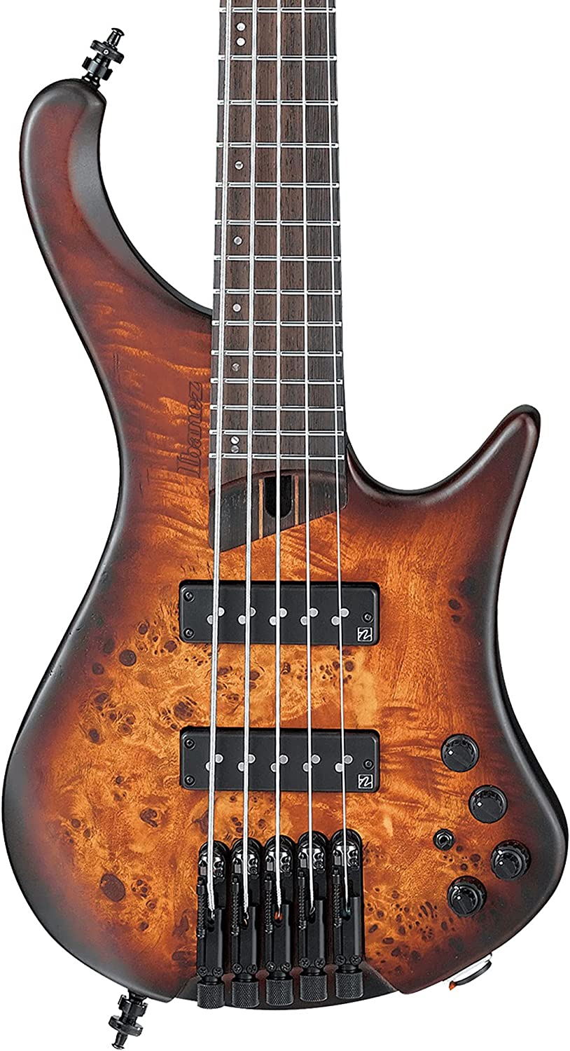 Ibanez EHB1505DEF Basso Elettrico 5 Corde Dragon Eye Burst Flat