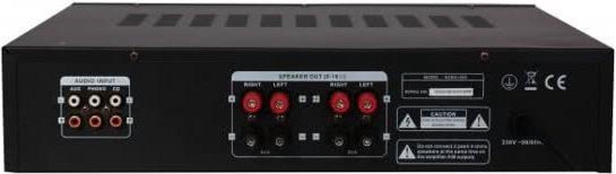 Madison Mad1305bk Amplificatore Stereo Hi-Fi 2X100W