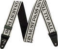 Fender Tracolla George Harrison All Things Must Pass Logo Strap White/Black 2'