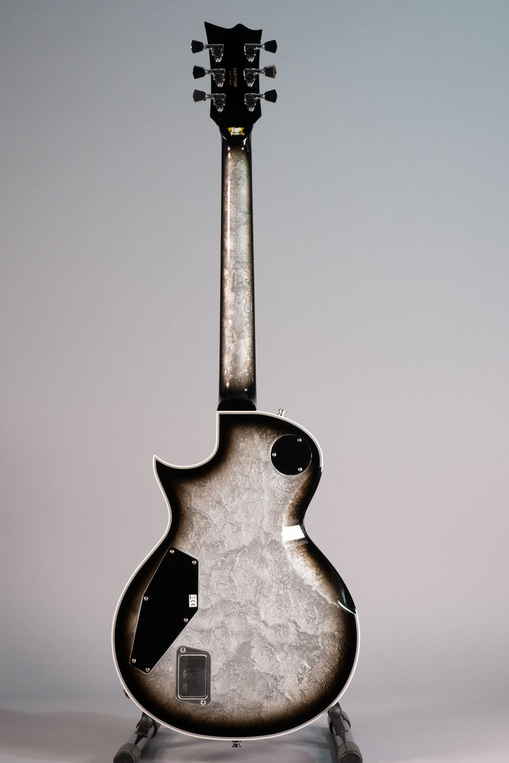 Esp ECLIPSE Custom Silver Liquid Metal Burst con Astuccio