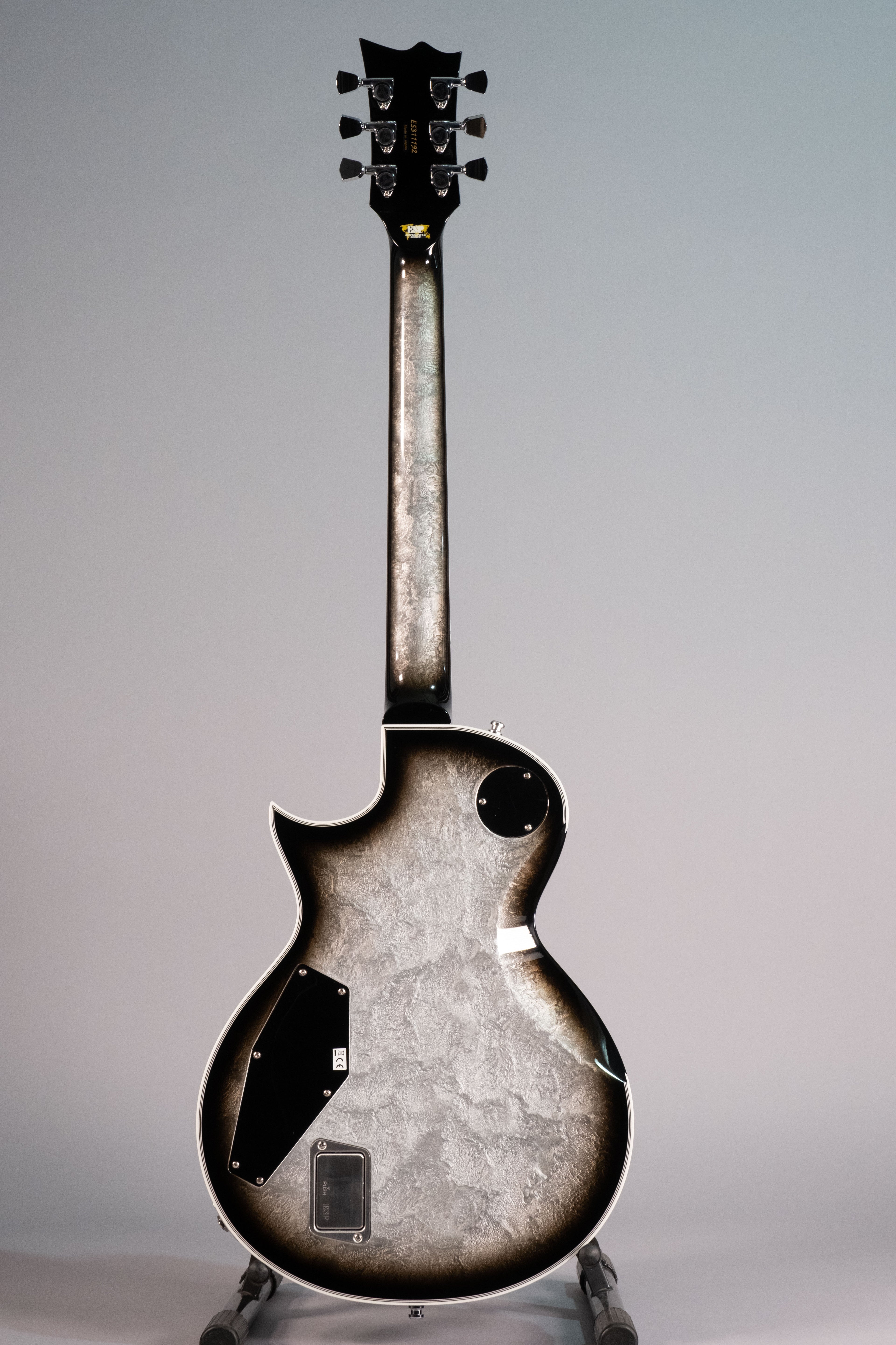 Esp ECLIPSE Custom Silver Liquid Metal Burst con Astuccio