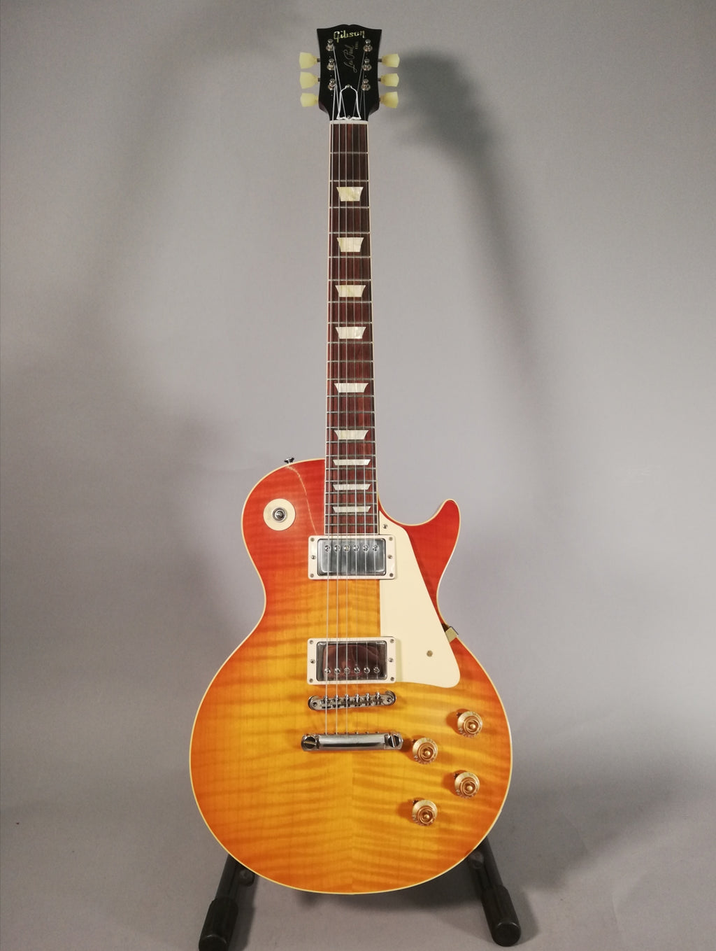 Gibson Custom 1959 Les Paul Standard Vos Orange Sunset Fade 60Th Anniversary
