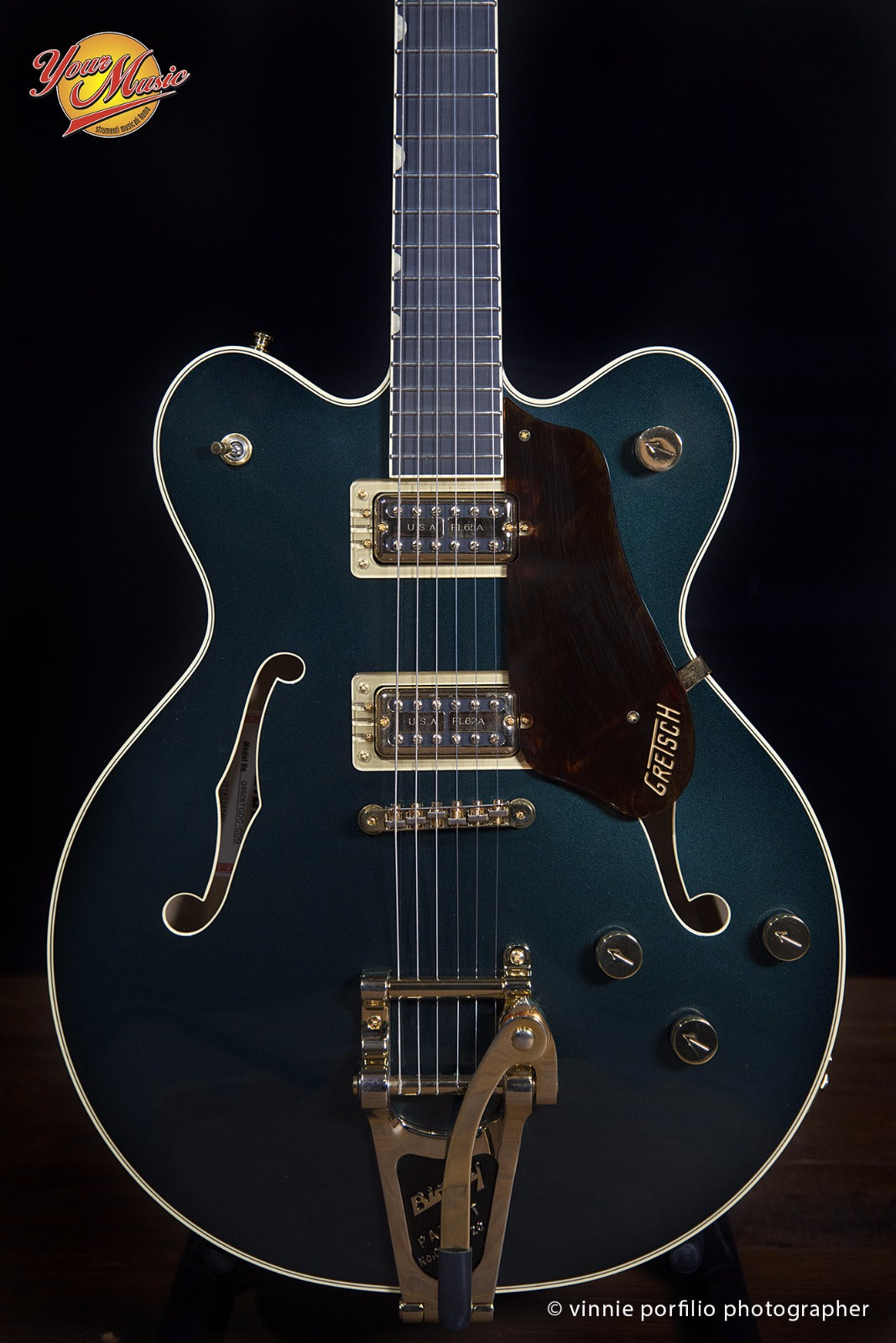 Gretsch G6609Tg Double Cut Bigsby Cadillac Green