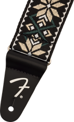 Fender Tracolla  2' Pasadena Woven Strap Yellow Snowflake