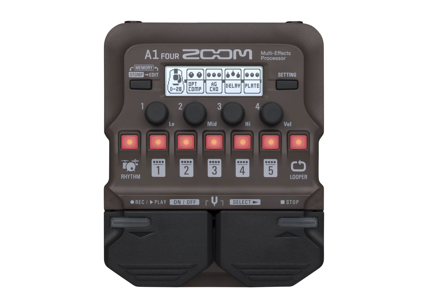 Zoom A1 FOUR - multieffetto per chitarra acustica