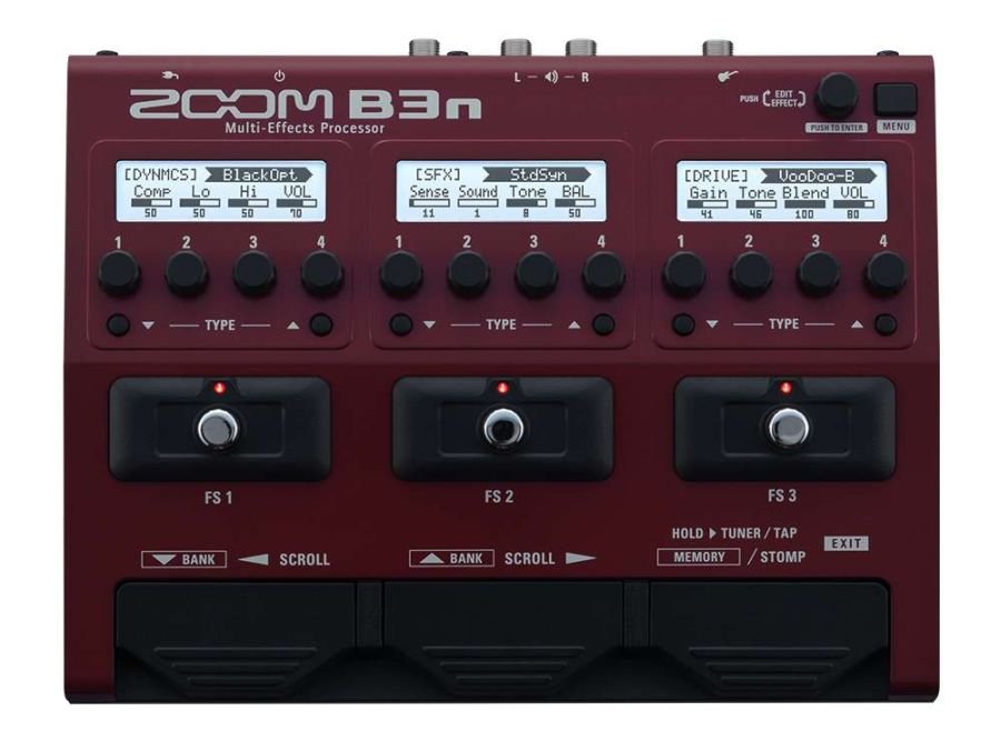 Zoom B3N Pedale Effetto Multieffetto Per Basso
