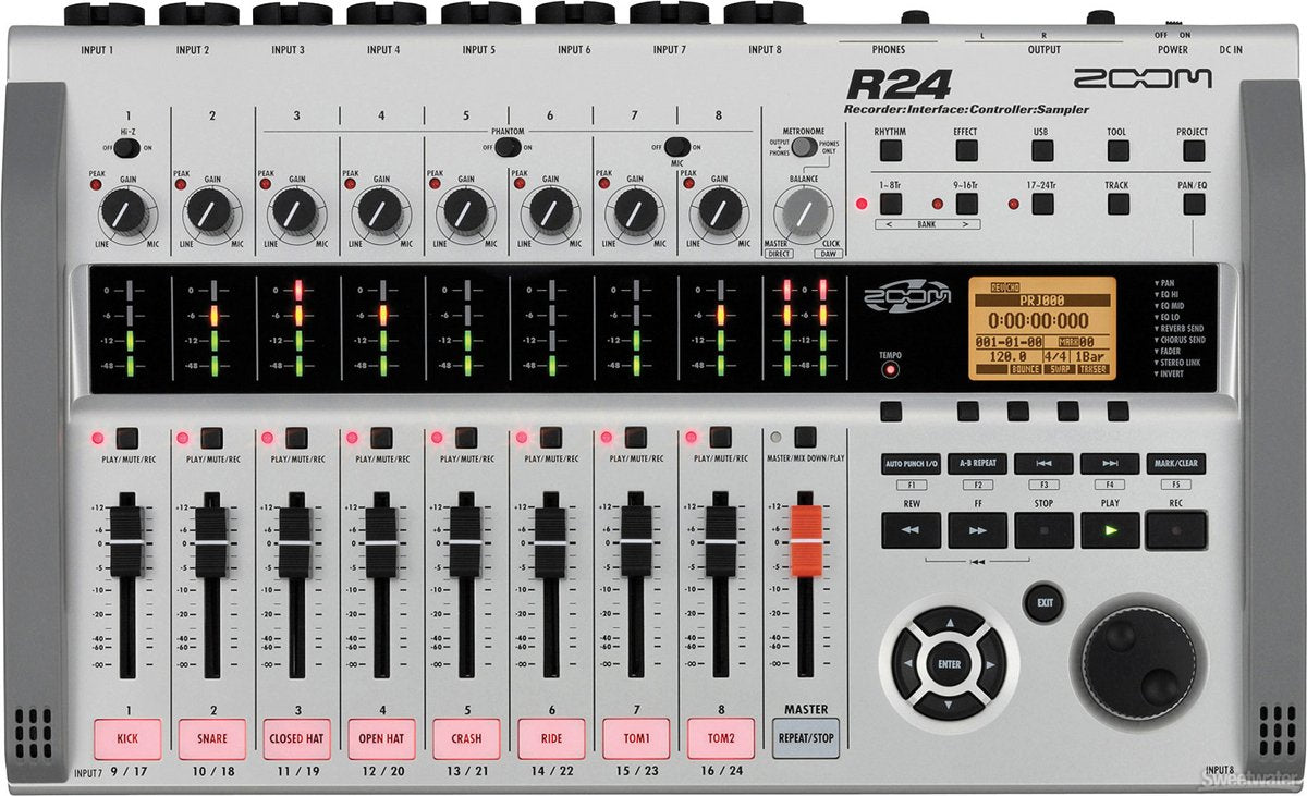 Zoom R24 Registratore Multitraccia E Interfaccia Audio Usb