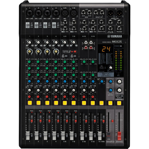 Yamaha Mg12X Mixer Analogico 12 Canali con Effetti