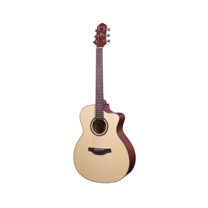 Crafter HT100CE Chitarra Acustica Elettrificata OM Natural