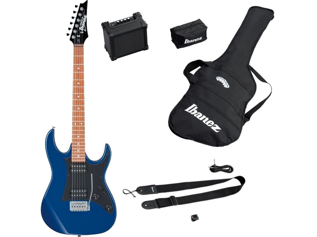Ibanez IJRX20BKN Jampack Electric Guitar Kit Blue