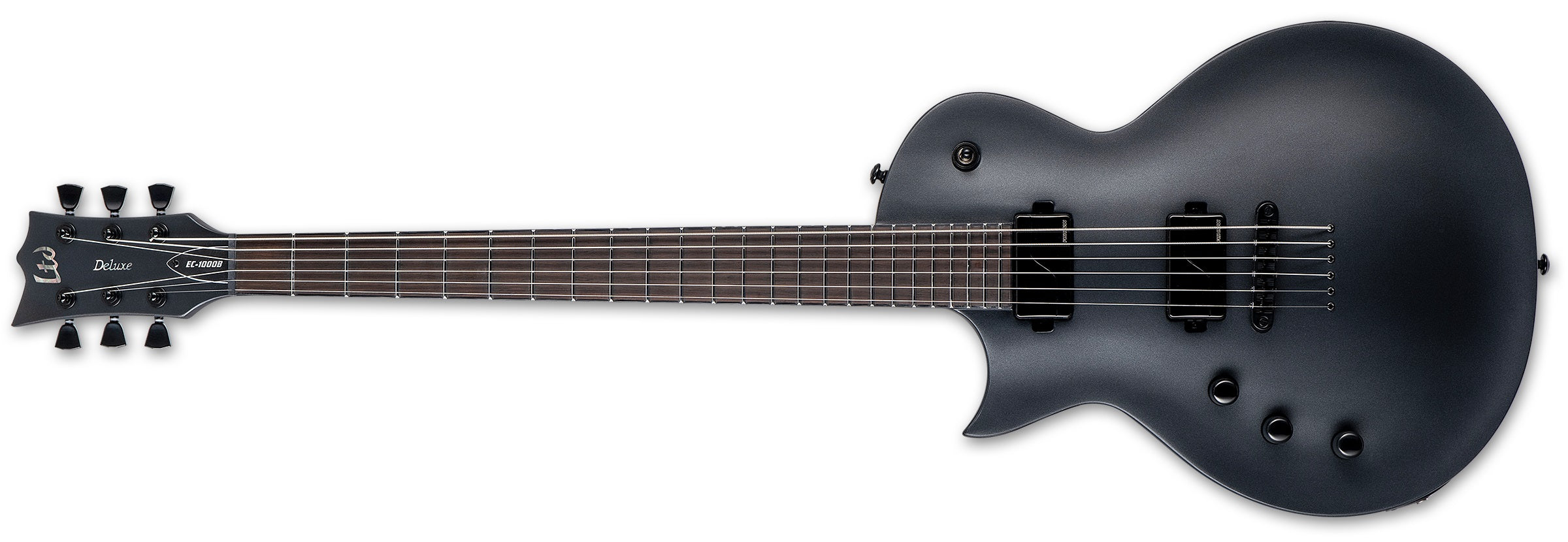 LTD LTD EC-1000 LH  BARITONE - Charcoal Metallic Satin
