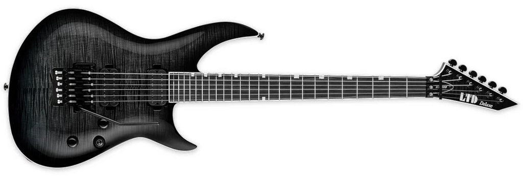 LTD H3-1000FR FM STBS - See Thru Black Sunburst
