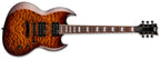 LTD LTD VIPER-256 - Dark Brown Sunburst