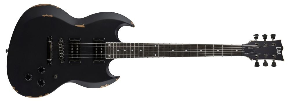 LTD LTD Volsung - Distressed Black Satin - Signature Lars Frederiksen c/astuccio