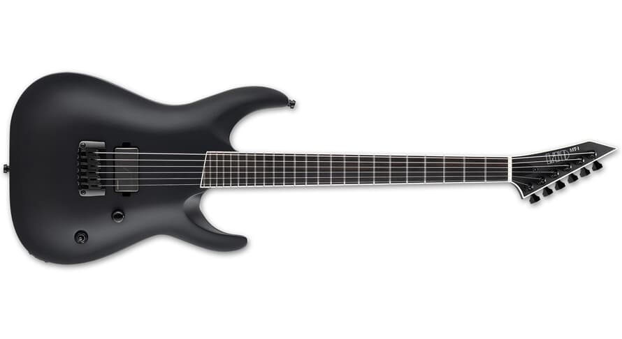 LTD LTD MT-I - Mick Thomson Signature - Black Satin - c/astuccio