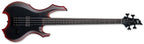 LTD LTD FL-4 - Black Red Burst Satin - Fred Leclercq Signature