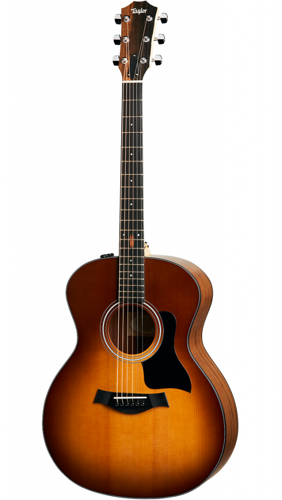 Taylor 114E Walnut Sitka Sunburst Top Chitarra Acustica