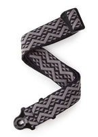 D'Addario 50Bal03 Auto Lock Guitar Strap Black Tracolla