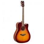 Yamaha FGCTABS TransAcoustic Cutaway Brown Sunburst