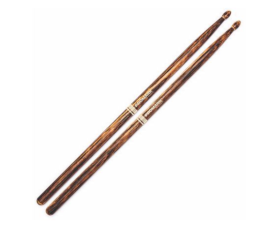 Promark R5AFG Classic 5A Firegrain Hickory Wood Tip Drumsticks