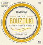 D'Addario Ej81 Muta Per Bouzouki Irlandese 8 Corde Phosphor Bronze