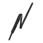 Levy's M11BGVDX-BLK Tracolla in pelle goffrata e retro in pecora Black 2"