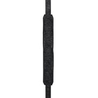 Levy's M11BGVDX-BLK Tracolla in pelle goffrata e retro in pecora Black 2"