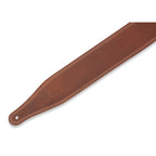 Levy's M17BDS-BRN Tracolla in pelle con doppia cucitura Brown 2 1/2"