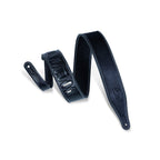 Levy's M17SS-BLK Tracolla in pelle Super Soft Black 2 1/2"