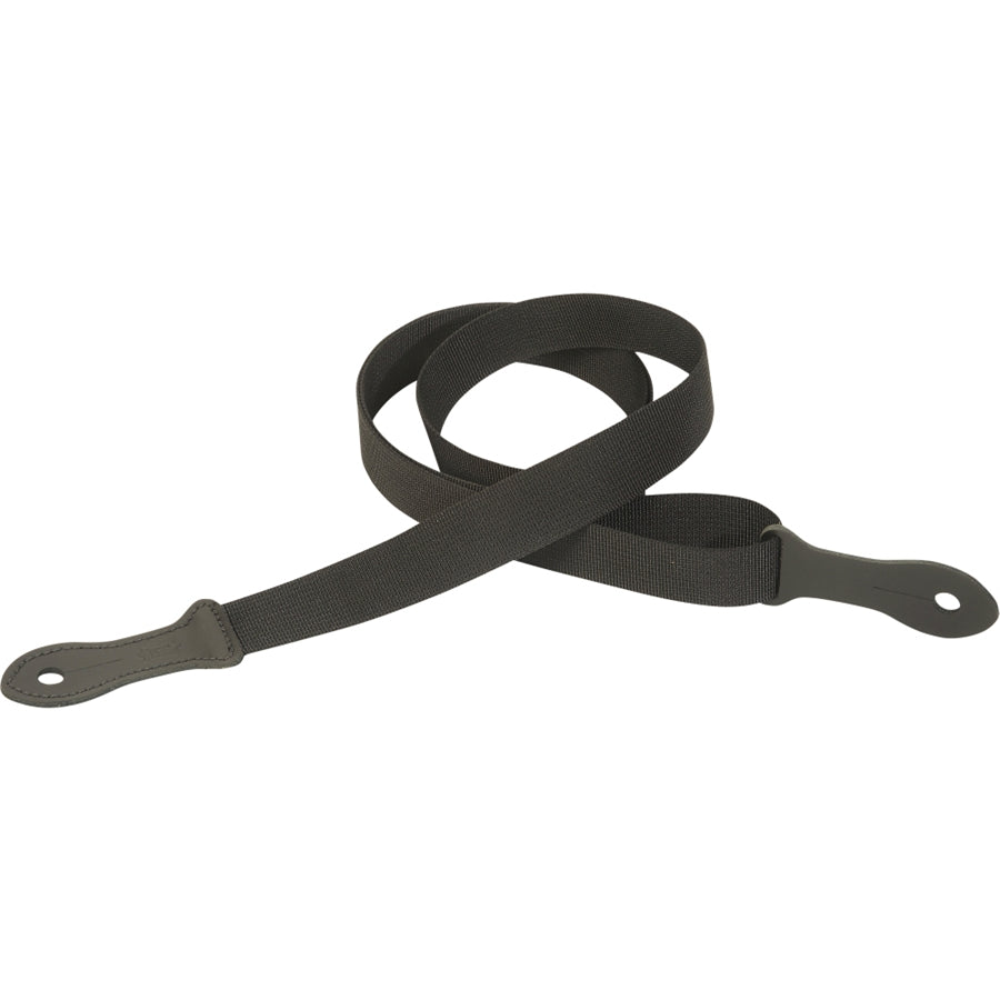 Levy's M23P-BLK 1" Black Polyester Mandolin and Ukulele Strap