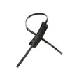 Levy's M25-BLK Tracolla Vintage-Style in pelle conciata al vegetale Black 5/8"