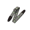 Levy's M8HT-11 Tracolla in tessuto Floral Green and White 2"