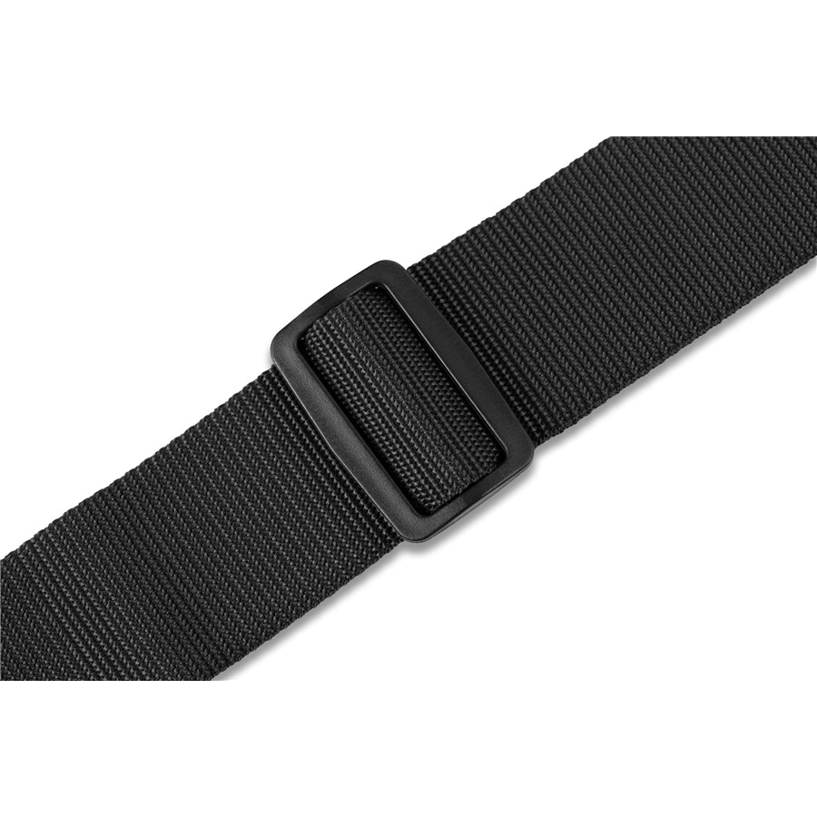 Levy's M8POLY-BLK Black 2" Polypropylene Guitar Strap
