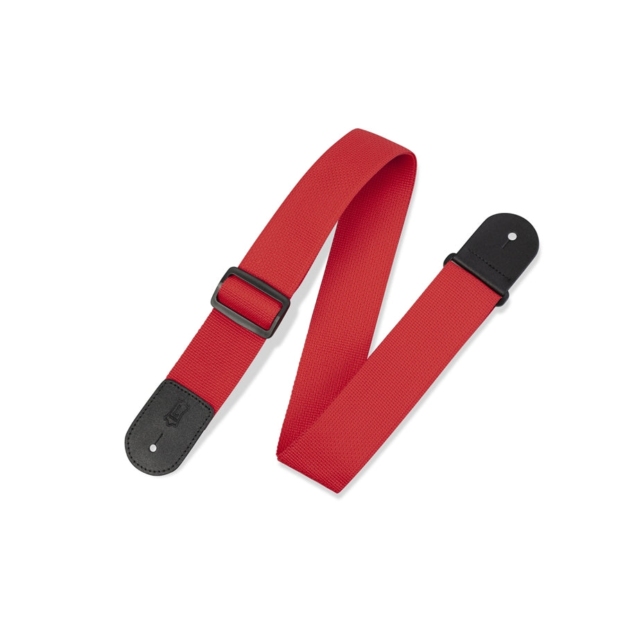 Levy's M8POLY-RED Tracolla in polipropilene Red 2"