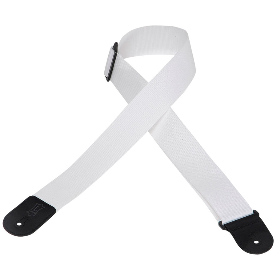 Levy's M8POLY-WHT Tracolla in polipropilene White 2"