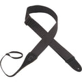 Levy's MC8A-BLK Tracolla in cotone con laccio Black 2"