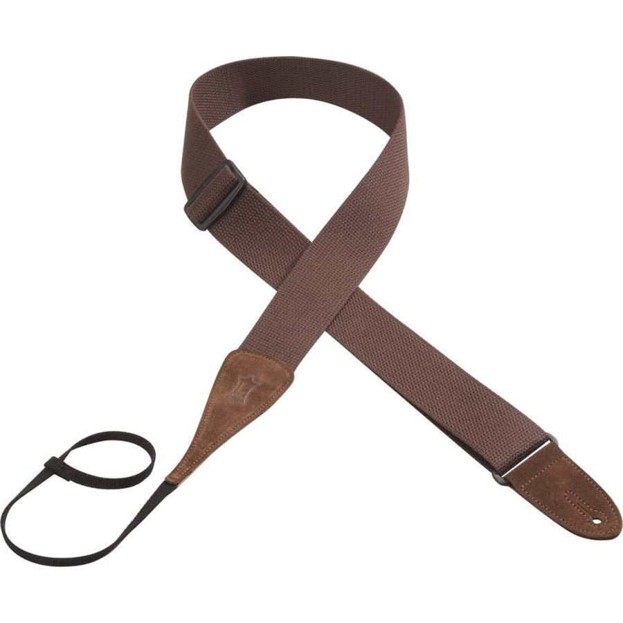 Levy's MC8A-BRN Tracolla in cotone con laccio Brown 2"