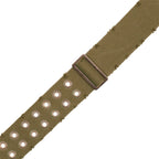 Levy's MC8TWEY-GRN Tracolla in cotone usurato con occhielli in ottone Green 2"