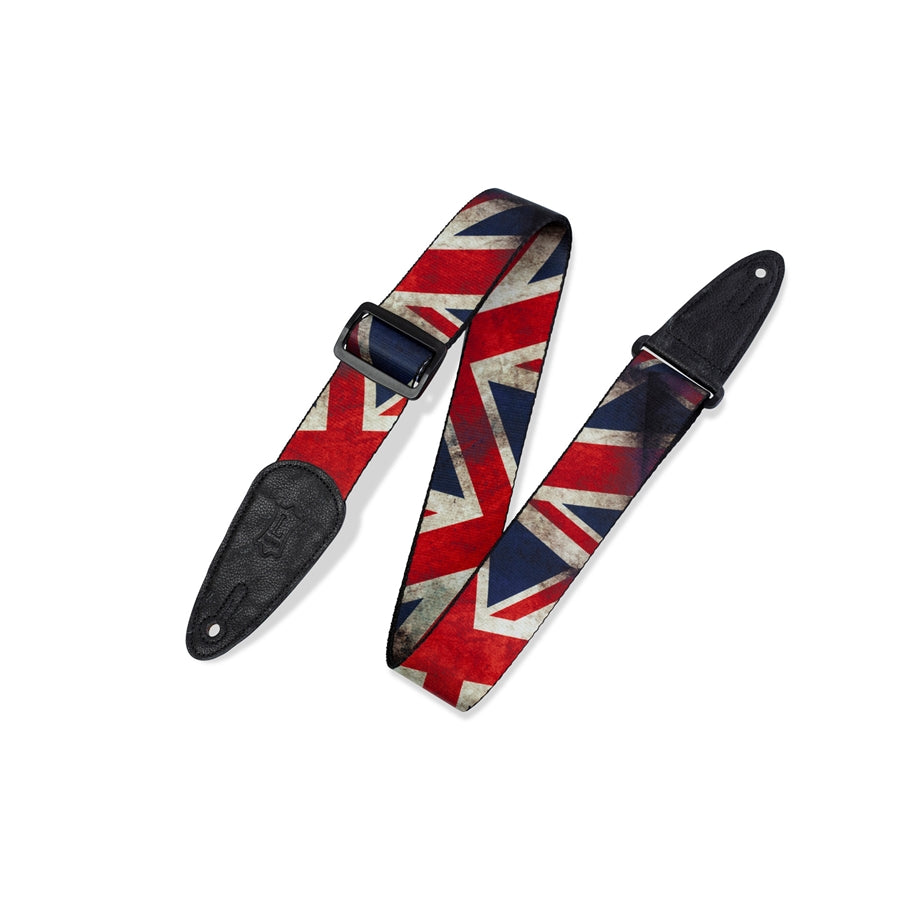 Levy's MDP-UK Tracolla in poliestere United Kingdom Flag 2"