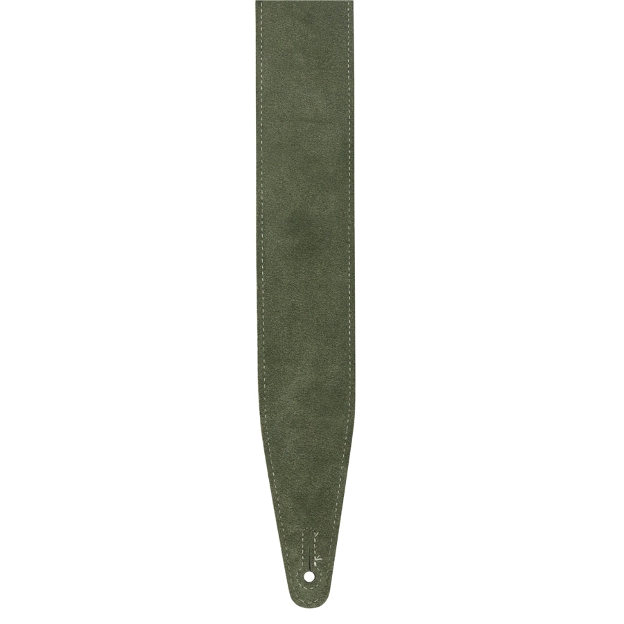 Levy's MGS44ST3-BRN-GRN Tracolla in pelle con retro in pelle scamosciata Brown & Green 3"
